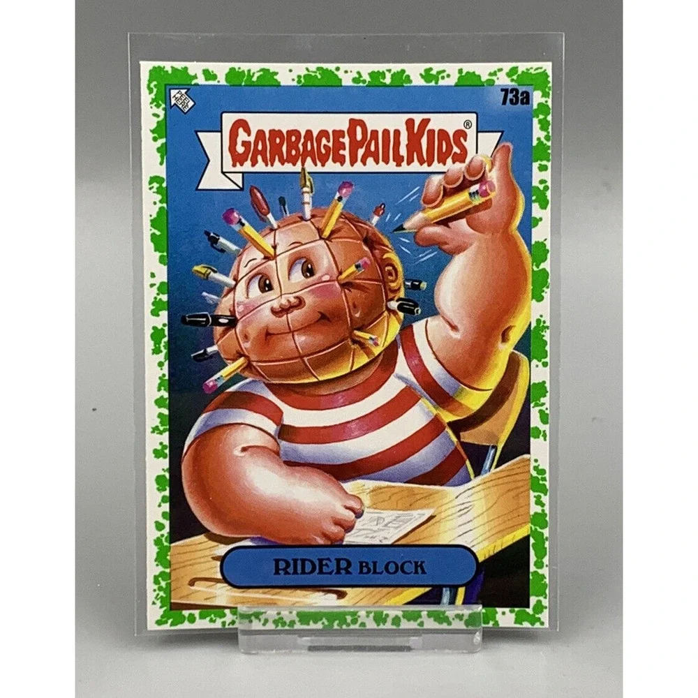 2020 Garbage Pail Kids Booger Green #73A Rider Block‎